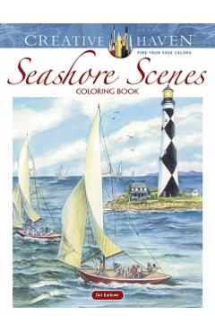 Creative Haven Seashore Scenes Coloring Book
