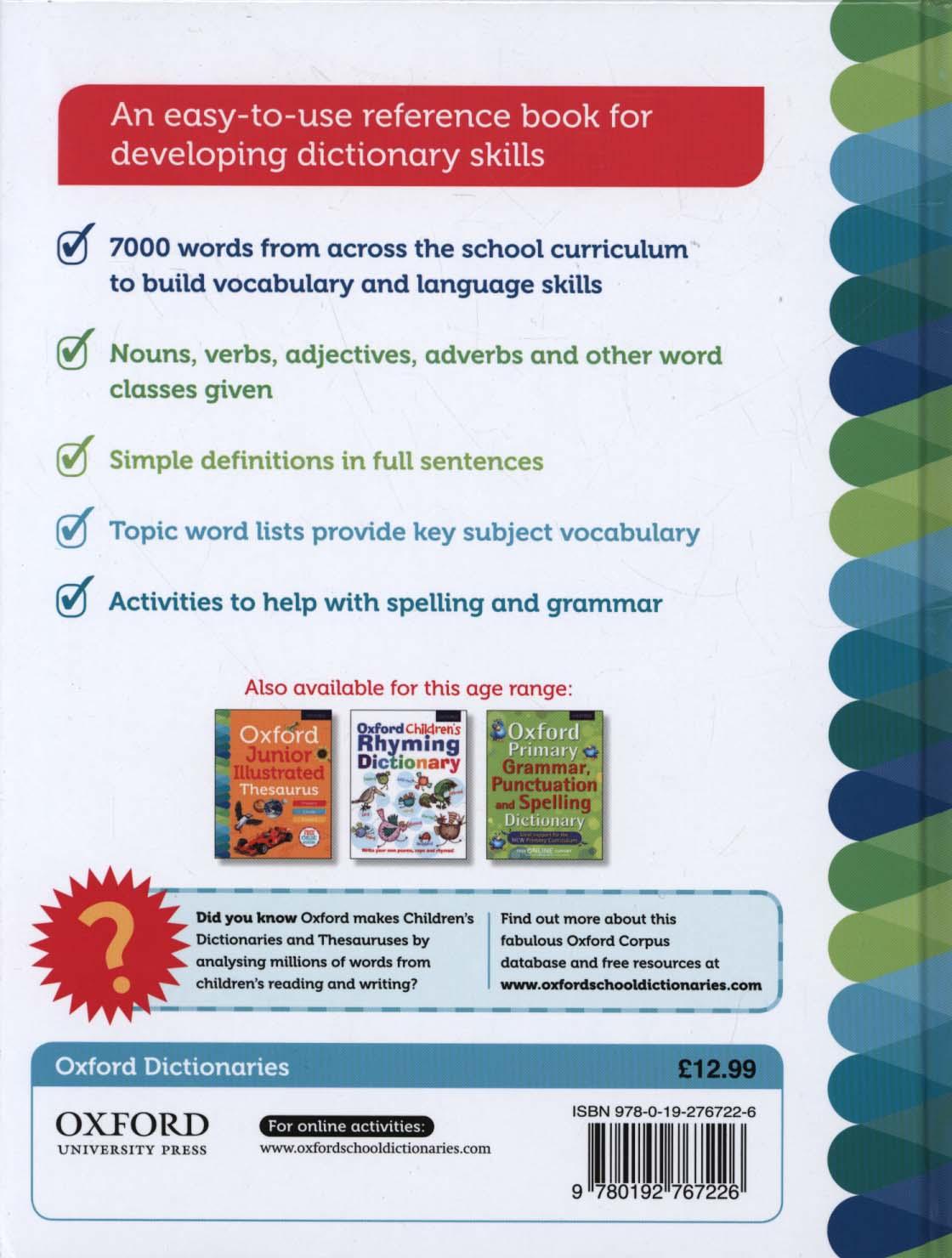 Oxford Junior Illustrated Dictionary
