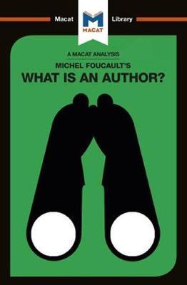 Michel Foucault's What is an Author?