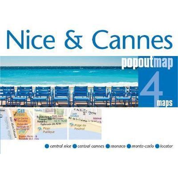 Nice & Cannes PopOut Map