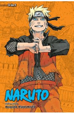 Coperta cărții 'Naruto (3-in-1 Edition), Vol. 22'