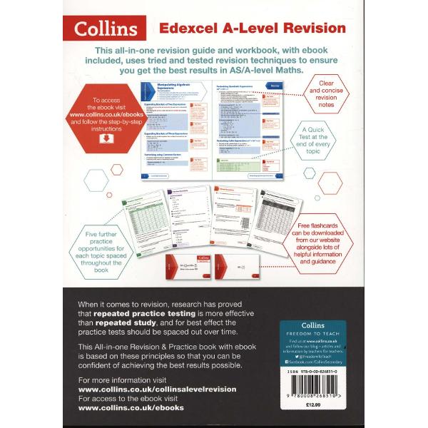 Edexcel A-level Maths AS / Year 1 All-in-One Revision and Pr