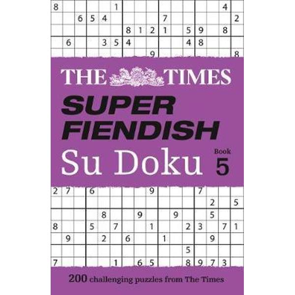 Times Super Fiendish Su Doku Book 5