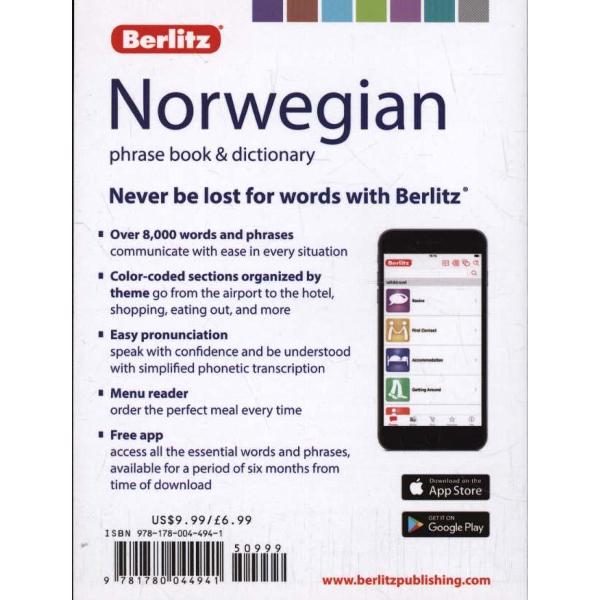 Berlitz Phrase Book & Dictionary Norwegian