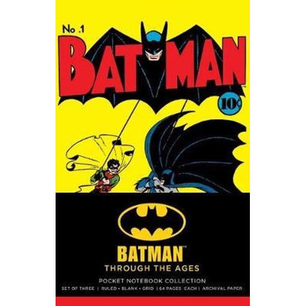 DC Comics: Batman Through The Ages Pocket Journal Collection