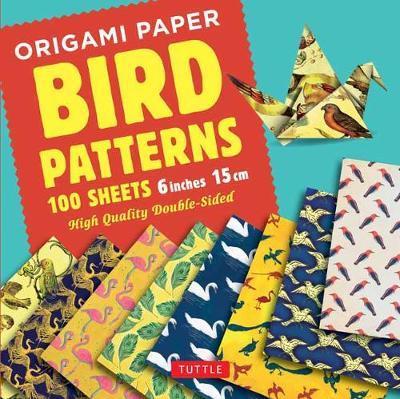 Origami Paper 100 sheets Bird Patterns 6 (15 cm)