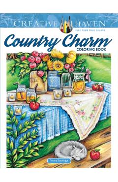 Creative Haven Country Charm Coloring Book