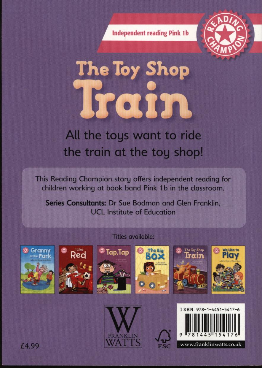 Reading Champion: The Toy Shop Train