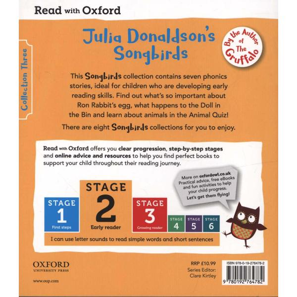 Read with Oxford: Stage 2: Julia Donaldson's Songbirds: Ron