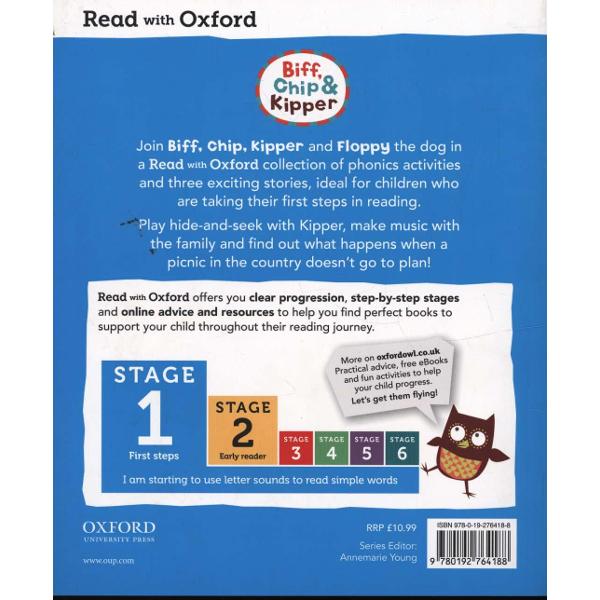 Read with Oxford: Stage 1: Biff, Chip and Kipper: Picnic Fun