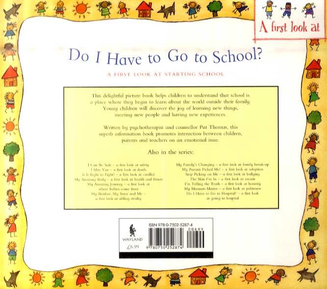 Starting School: Do I Have to Go to School?