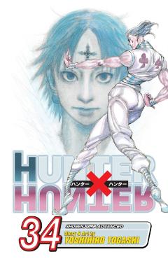 Coperta cărții 'Hunter x Hunter, Vol. 34'