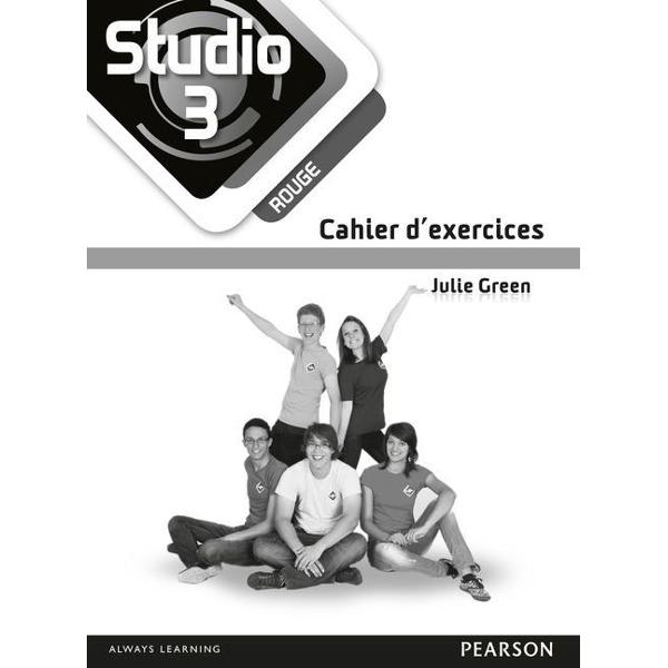 Studio 3 rouge Workbook for Pack (11-14 French)