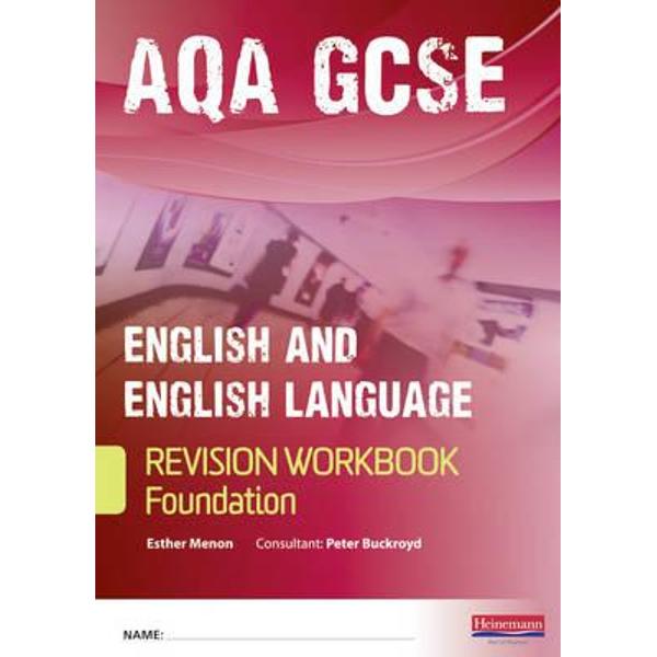 Revise GCSE AQA English/Language  Workbook - Foundation