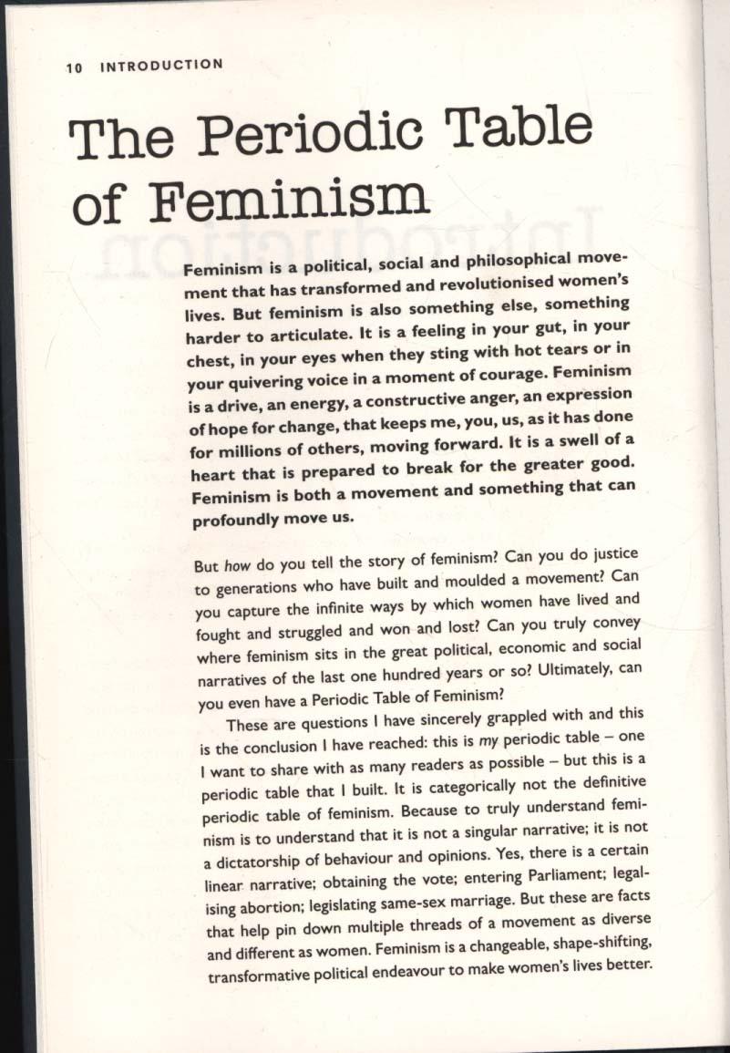 Periodic Table of Feminism