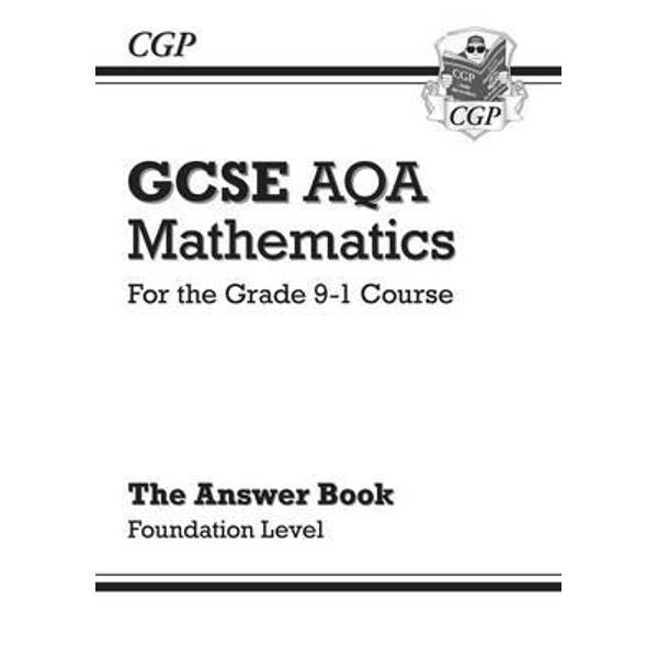 GCSE Maths AQA Answers for Workbook: Foundation - for the Gr