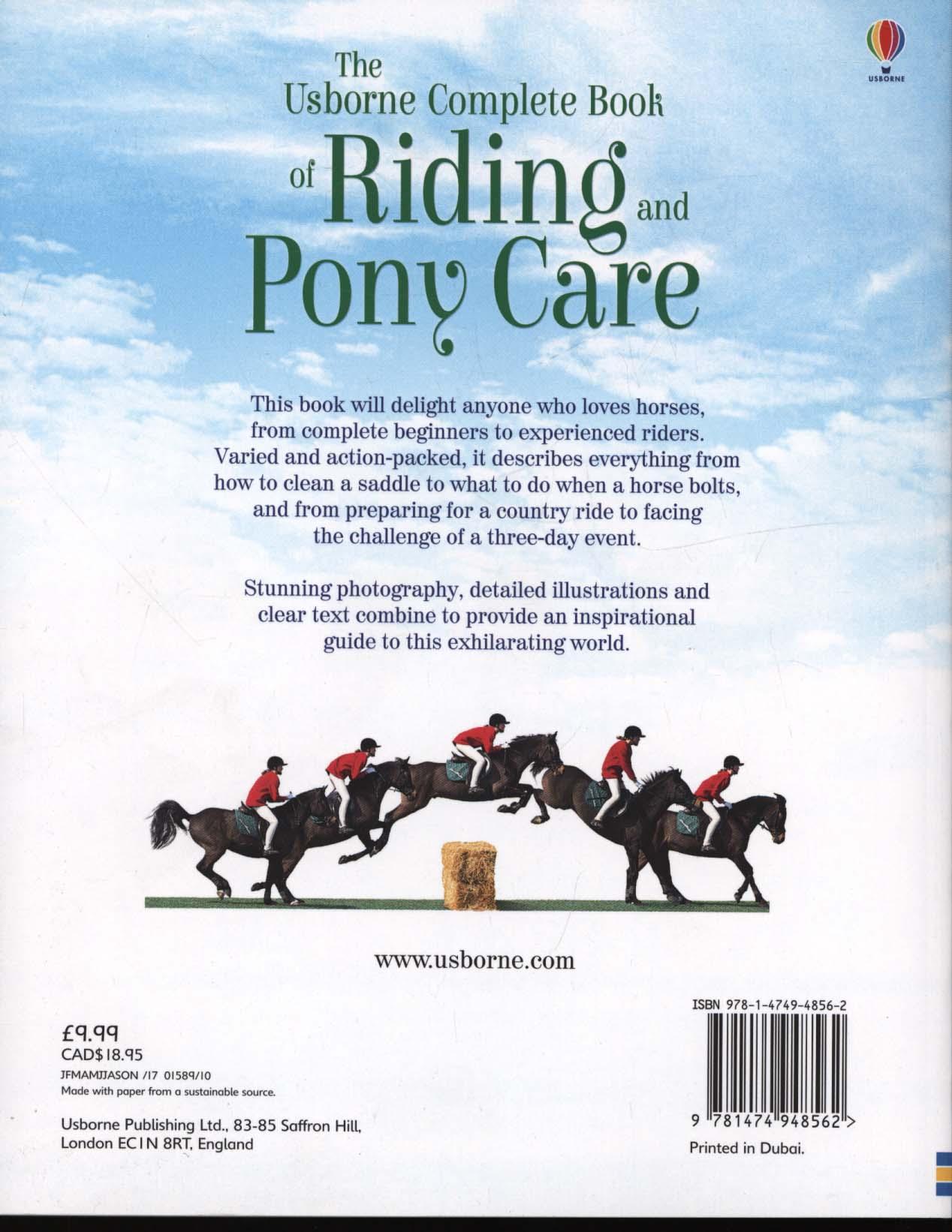 Complete Book of Riding and Pony Care
