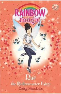 Coperta cărții 'Rainbow Magic: Rae the Rollercoaster Fairy'