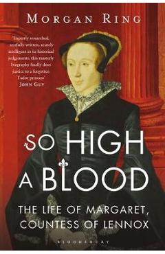 Coperta cărții 'So High a Blood'