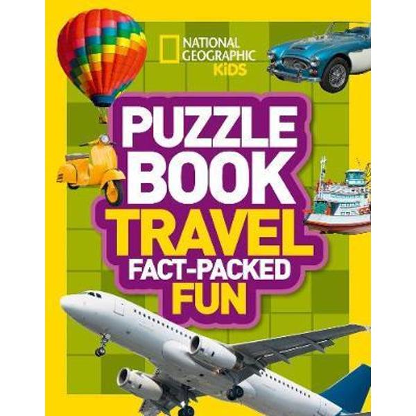 National Geographic Kids Puzzle Books - Travel