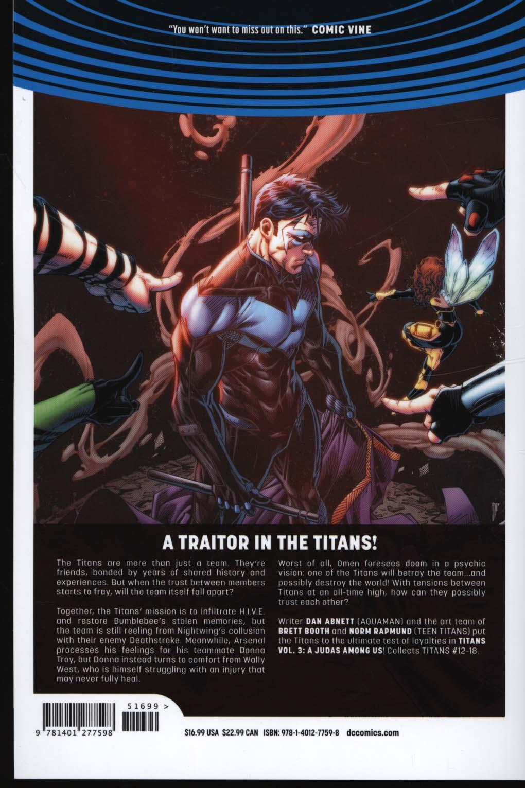 Titans (Rebirth) Vol. 3 A Judas Among Us