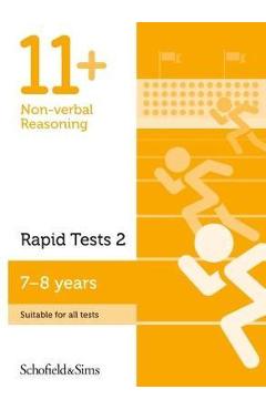 Coperta cărții '11+ Non-verbal Reasoning Rapid Tests Book 2: Year 3, Ages 7-'