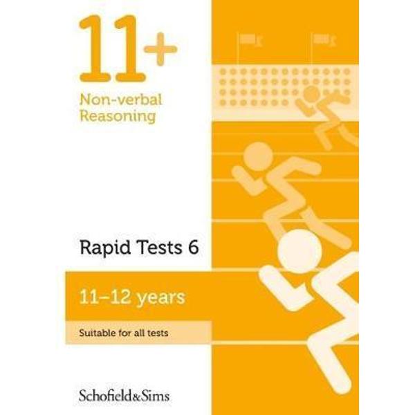 11+ Non-verbal Reasoning Rapid Tests Book 6: Year 6-7, Ages