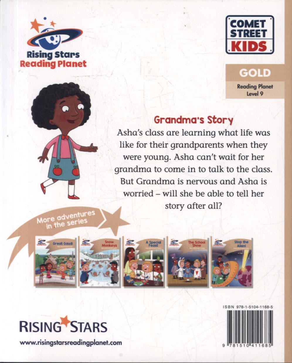 Reading Planet - Grandma's Story - Gold: Comet Street Kids