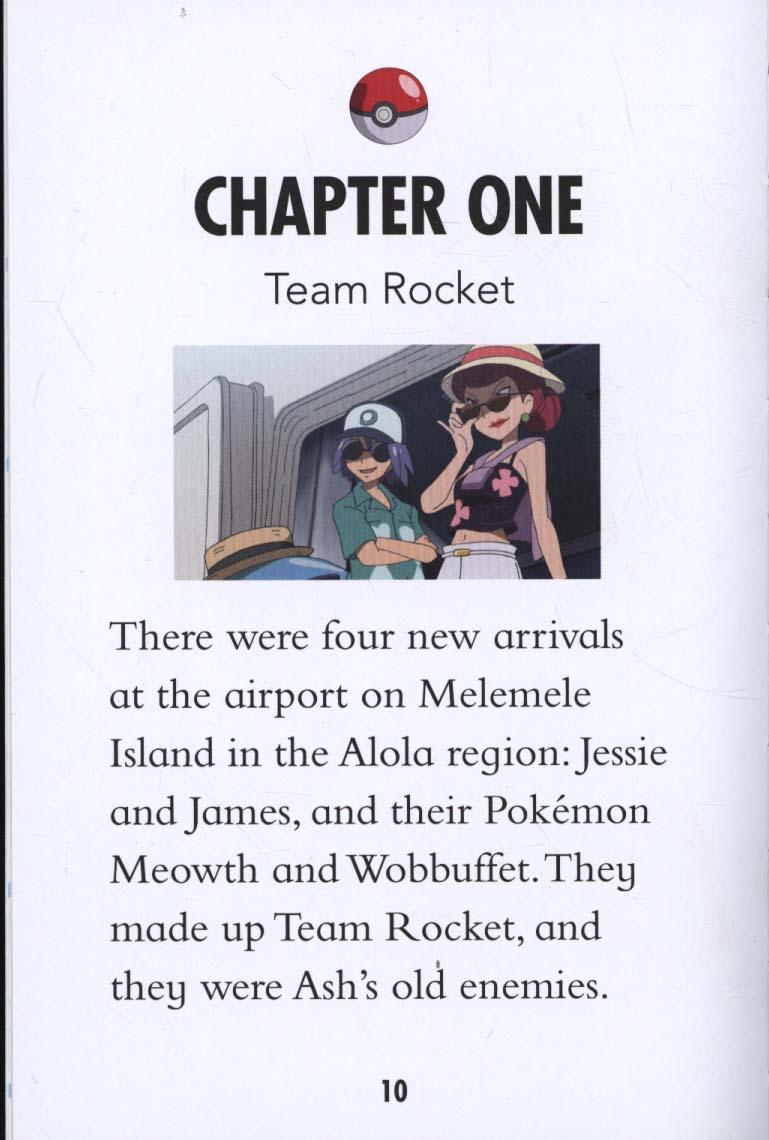 Official Pokemon Early Reader: Team Rocket Trouble