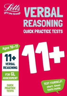11+ Verbal Reasoning Quick Practice Tests Age 10-11 for the