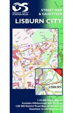 Coperta cărții 'Lisburn Street Map'
