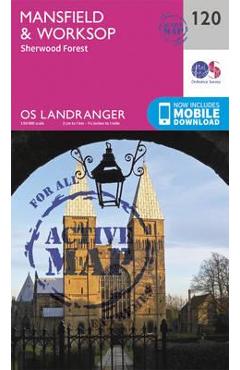 Coperta cărții 'Mansfield & Worksop, Sherwood Forest'