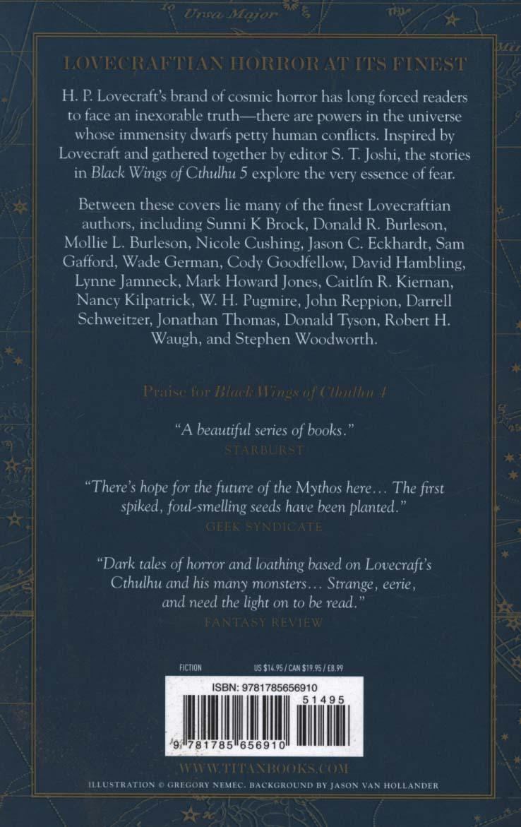 Black Wings of Cthulhu (Volume 5)