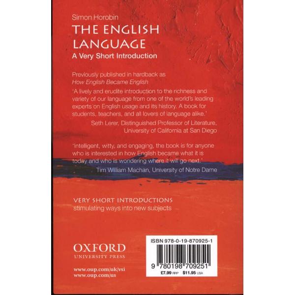 English Language: A Very Short Introduction