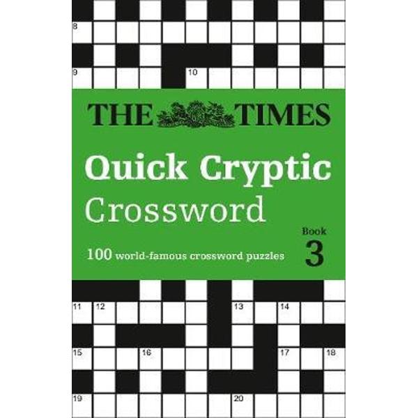 Times Quick Cryptic Crossword book 3