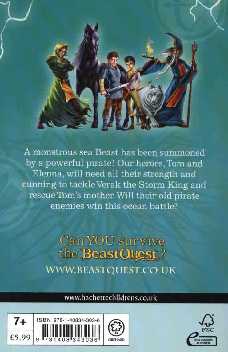 Beast Quest: Verak the Storm King