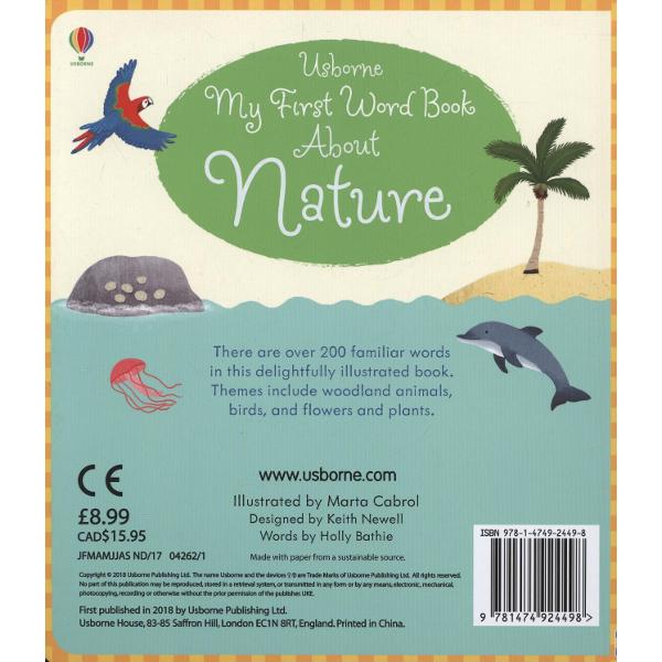 My First Word Book About Nature