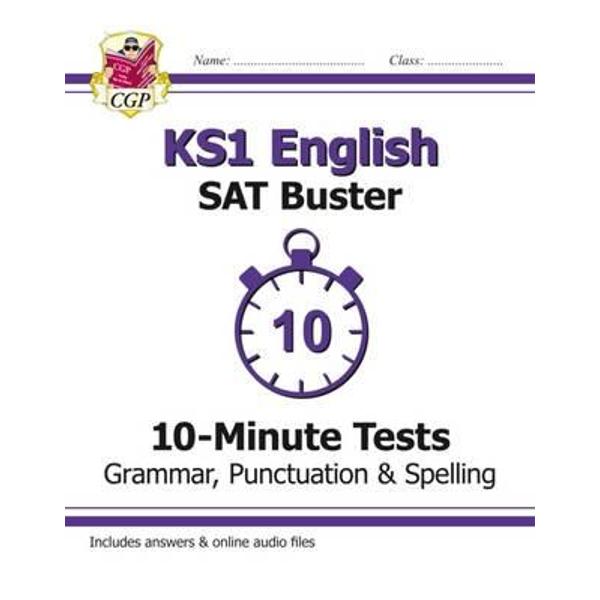 New KS1 English SAT Buster 10-Minute Tests: Grammar, Punctua