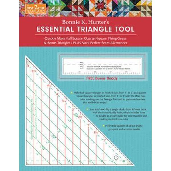 Fast2Cut Bonnie K. Hunter's Essential Triangle Tool