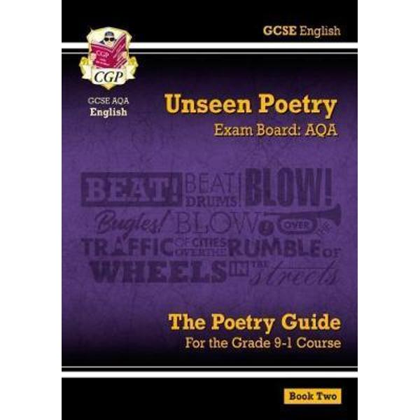 New Grade 9-1 GCSE English Literature AQA Unseen Poetry Guid