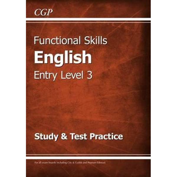 Functional Skills English Entry Level 3 - Study & Test Pract