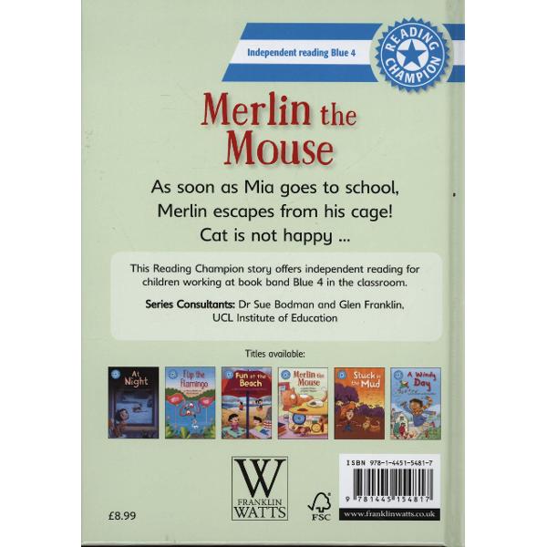 Reading Champion: Merlin the Mouse