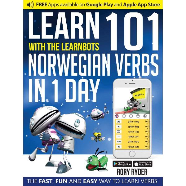 Learn 101 Norwegian Verbs in 1 Day with the Learnbots