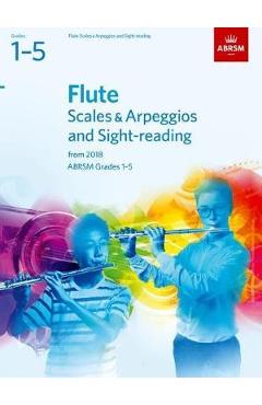 Poza produsului Flute Scales & Arpeggios and Sight-Reading, ABRSM Grades 1-5
