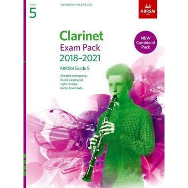 Clarinet Exam Pack 2018-2021, ABRSM Grade 5