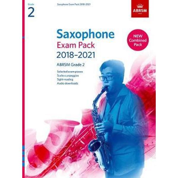 Saxophone Exam Pack 2018-2021, ABRSM Grade 2