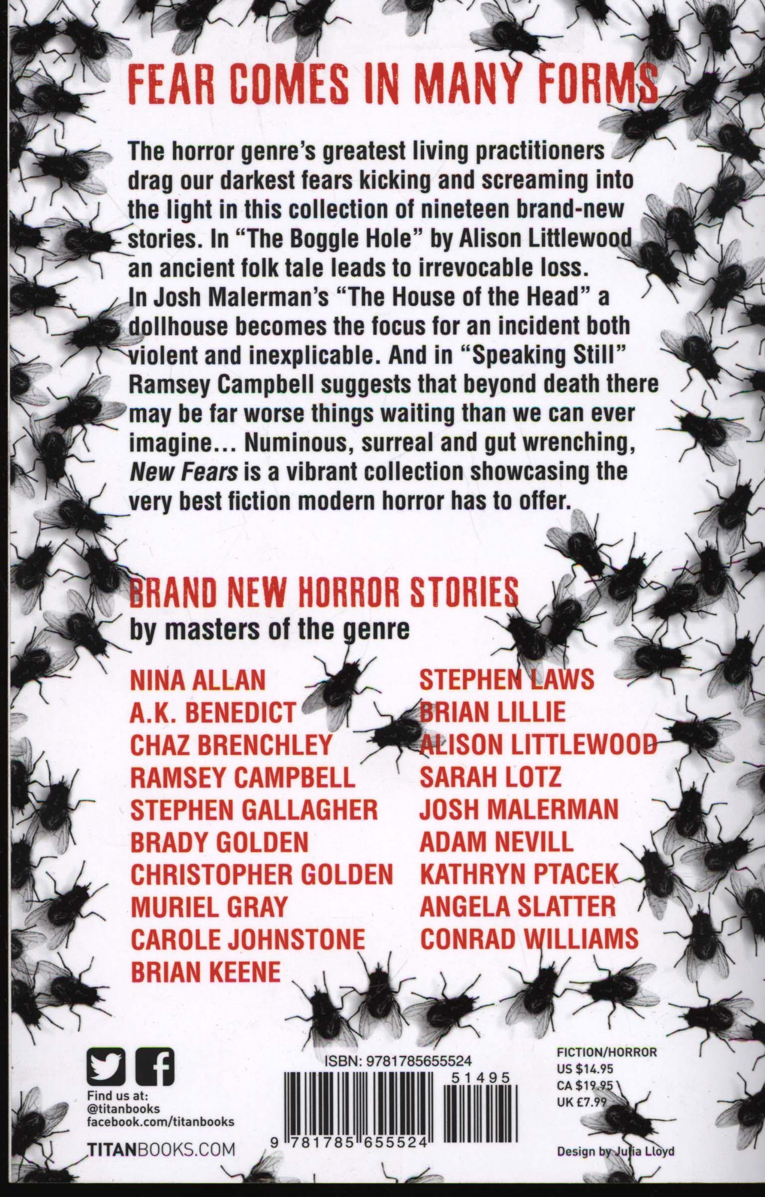 New Fears - New Horror Stories by Masters of the Genre