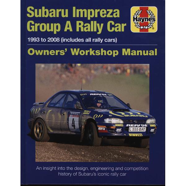 Subaru Impreza WRC Rally Car Owners Work