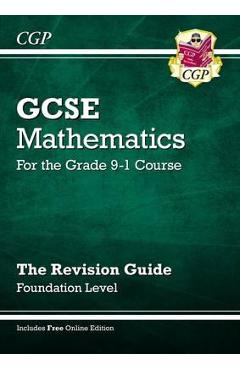 Coperta cărții 'New GCSE Maths Revision Guide: Foundation - for the Grade 9-'