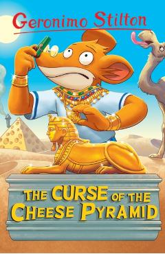 Coperta cărții 'Curse of the Cheese Pyramid (Geronimo Stilton)'